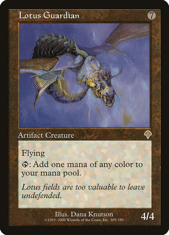 Lotus Guardian [Invasion] Magic: The Gathering