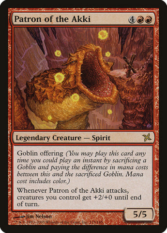Patron of the Akki [Betrayers of Kamigawa] Magic: The Gathering
