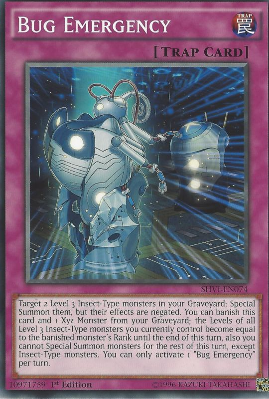 Bug Emergency [SHVI-EN074] Common Yu-Gi-Oh!