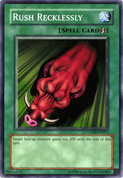 Rush Recklessly [CP02-EN013] Common Yu-Gi-Oh!
