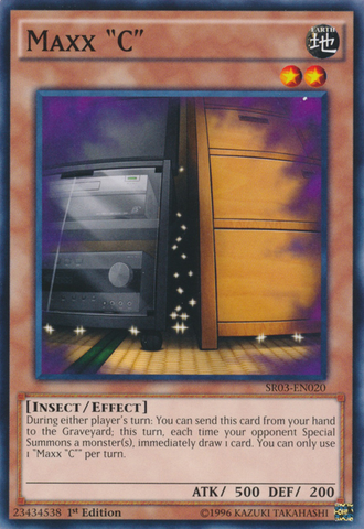 Maxx "C" [SR03-EN020] Common Yu-Gi-Oh!