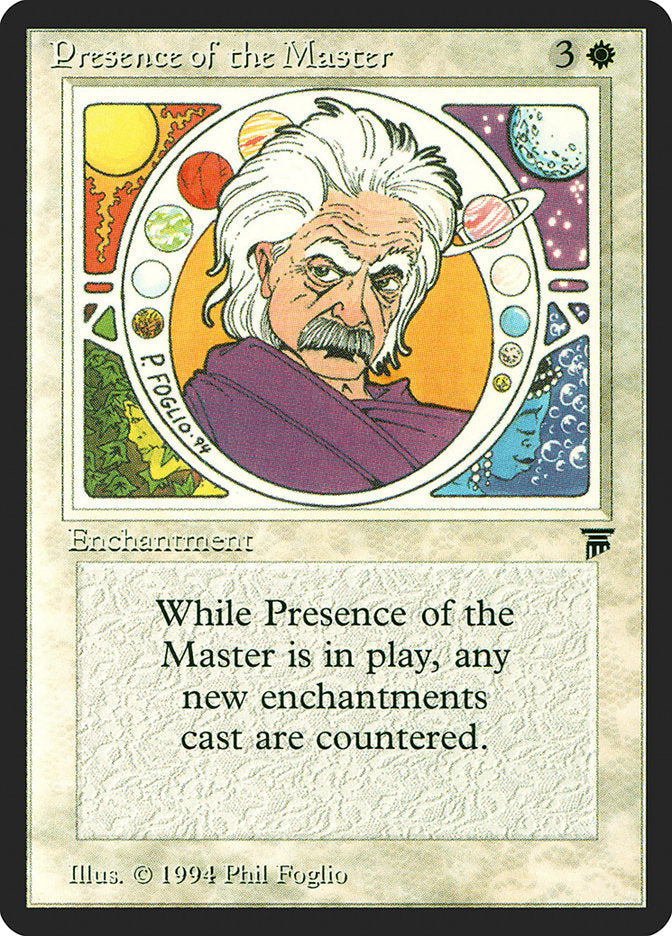 Presence of the Master [Legends] Magic: The Gathering