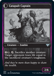 Catapult Fodder // Catapult Captain [Innistrad: Double Feature] Magic: The Gathering