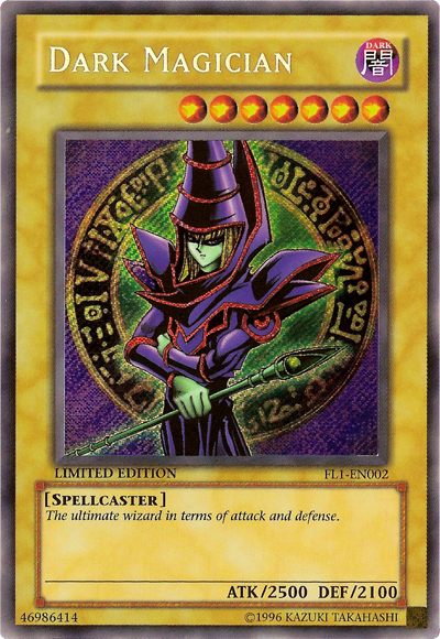 Dark Magician [FL1-EN002] Secret Rare Yu-Gi-Oh!
