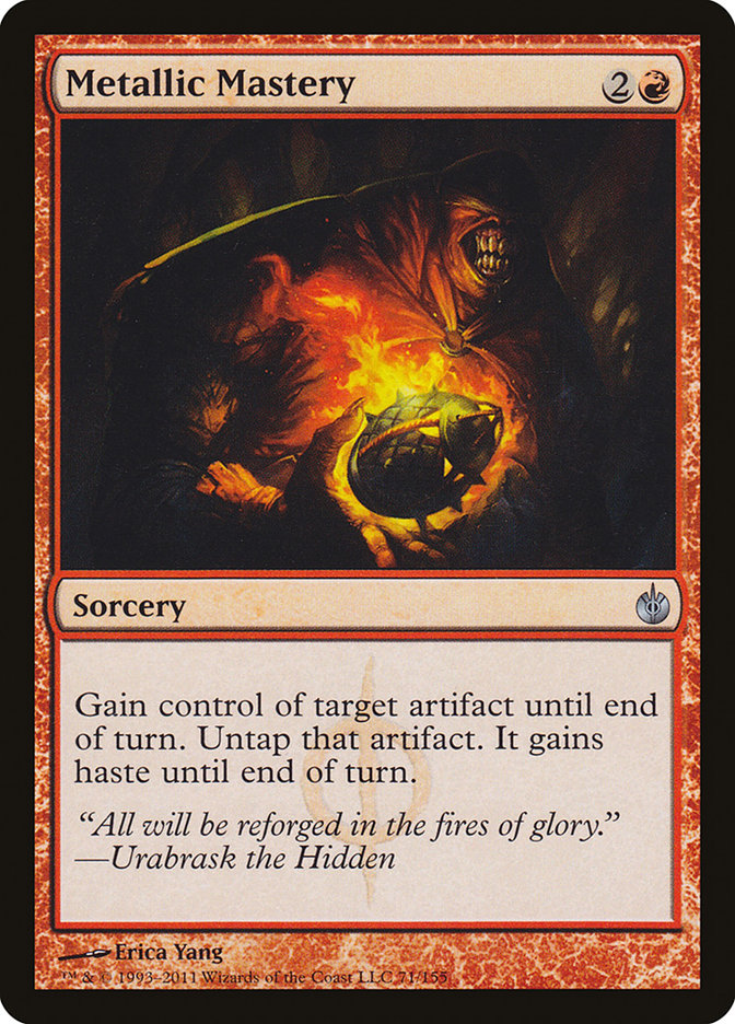 Metallic Mastery [Mirrodin Besieged] Magic: The Gathering