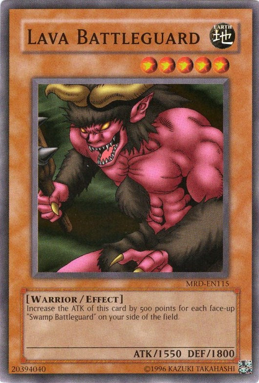 Lava Battleguard [MRD-EN115] Common Yu-Gi-Oh!