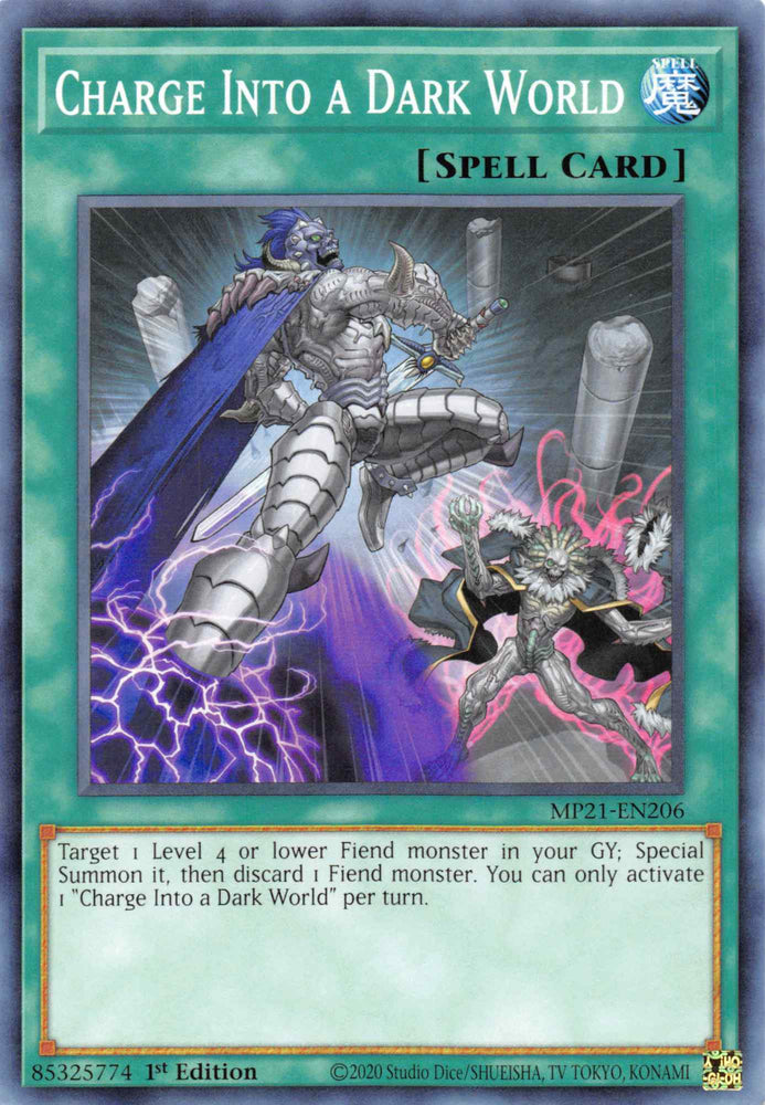 Charge Into a Dark World [MP21-EN206] Common Yu-Gi-Oh!