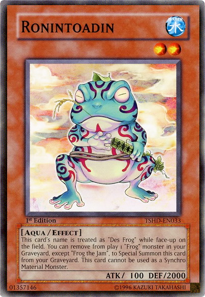 Ronintoadin [TSHD-EN033] Common Yu-Gi-Oh!