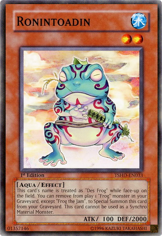 Ronintoadin [TSHD-EN033] Common Yu-Gi-Oh!