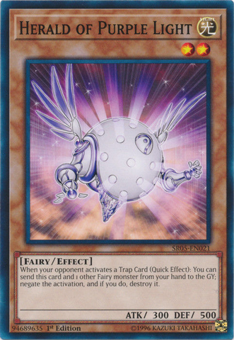 Herald of Purple Light [SR05-EN021] Common Yu-Gi-Oh!