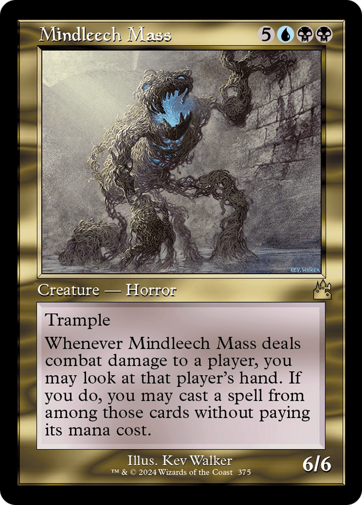 Mindleech Mass (Retro Frame) [Ravnica Remastered] Magic: The Gathering