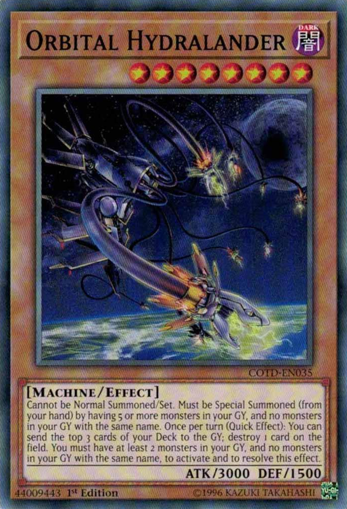 Orbital Hydralander [COTD-EN035] Common Yu-Gi-Oh!
