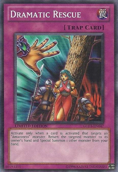 Dramatic Rescue [GLD3-EN047] Common Yu-Gi-Oh!