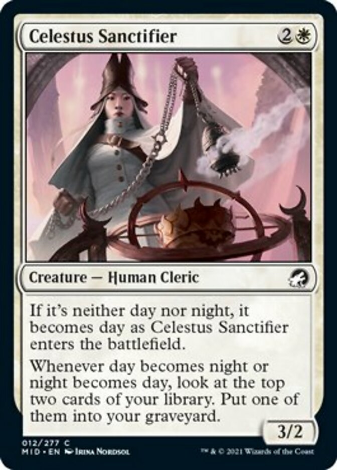 Celestus Sanctifier [Innistrad: Midnight Hunt] Magic: The Gathering