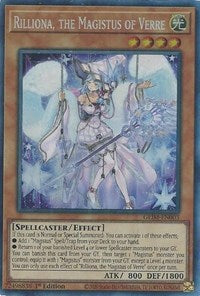 Rilliona, the Magistus of Verre (CR) [GEIM-EN003] Collector's Rare Yu-Gi-Oh!
