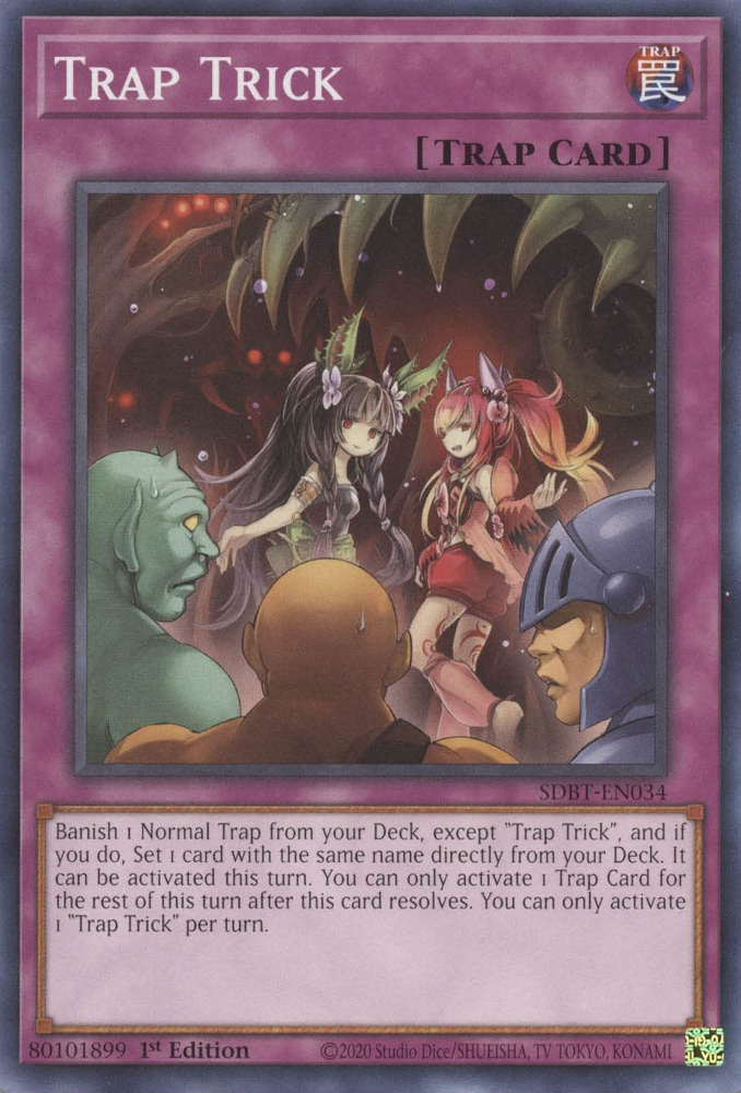 Trap Trick [SDBT-EN034] Common Yu-Gi-Oh!