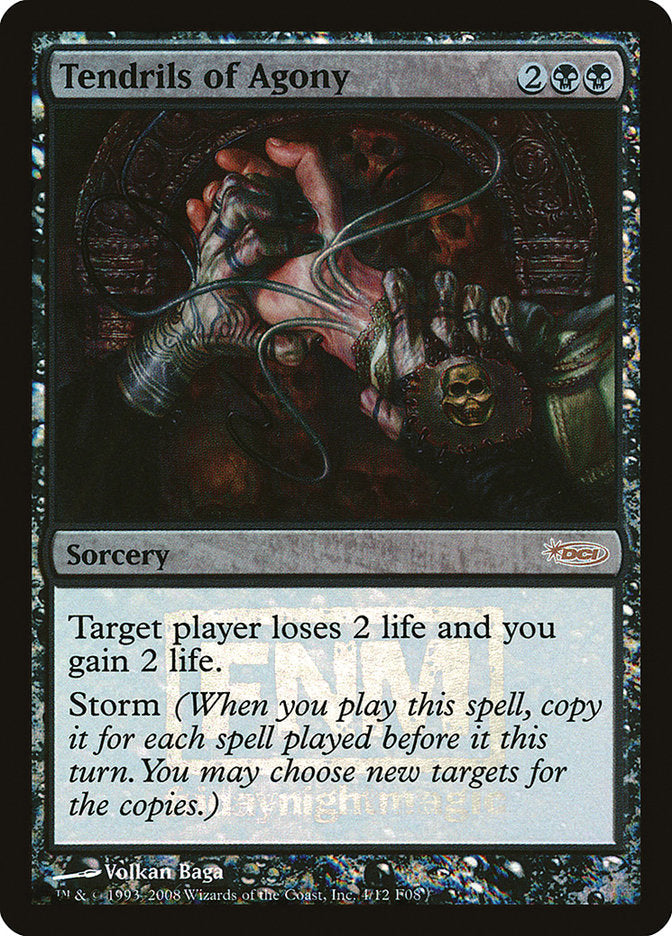 Tendrils of Agony [Friday Night Magic 2008] Magic: The Gathering