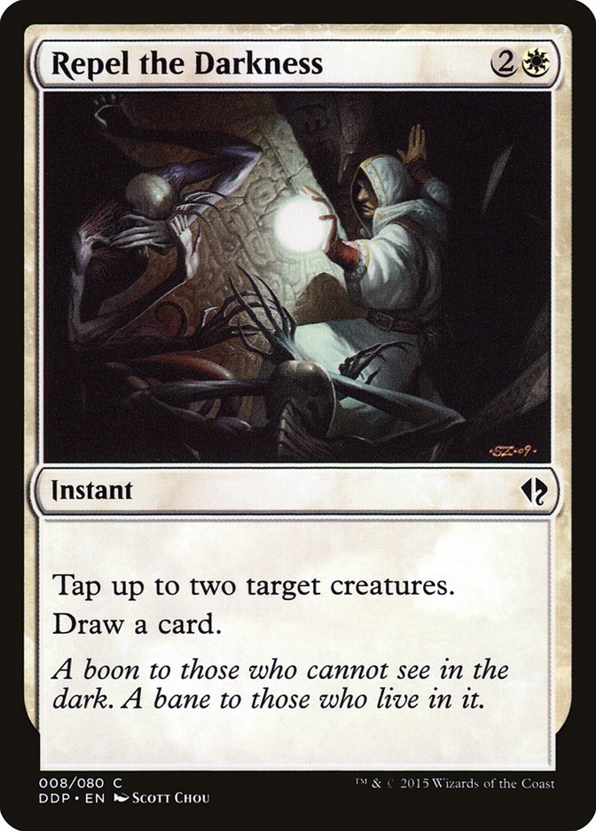 Repel the Darkness [Duel Decks: Zendikar vs. Eldrazi] Magic: The Gathering