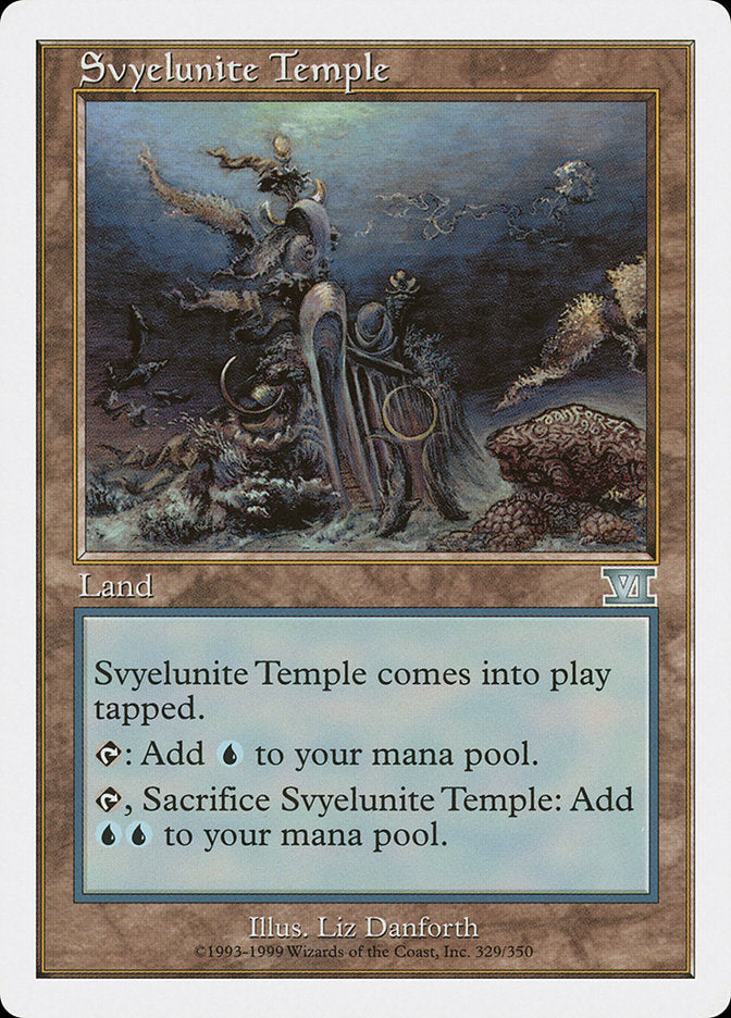 Svyelunite Temple [Classic Sixth Edition] Magic: The Gathering