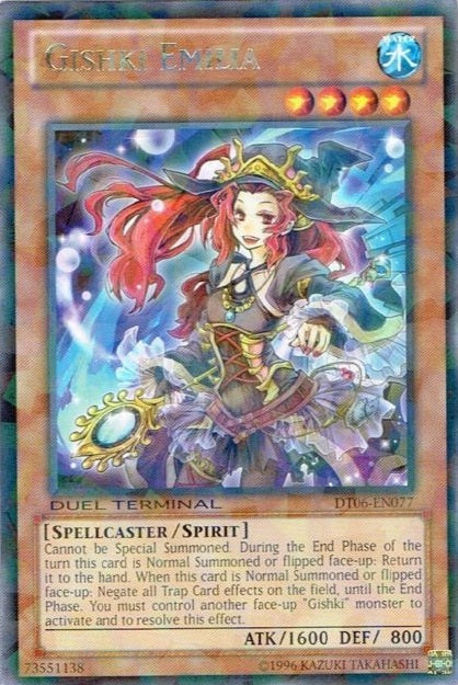Gishki Emilia [DT06-EN077] Rare Yu-Gi-Oh!