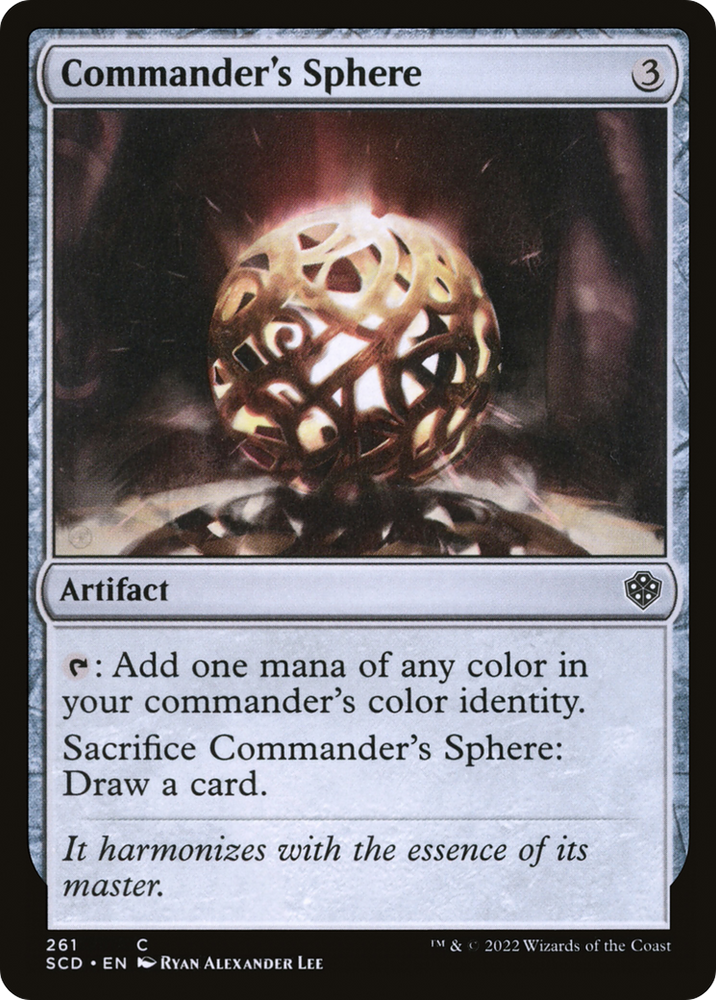 Commander's Sphere [Starter Commander Decks] Magic: The Gathering