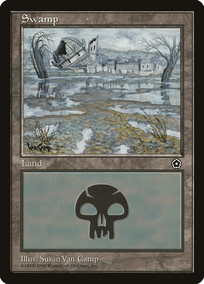 Swamp (159) [Portal Second Age] Magic: The Gathering