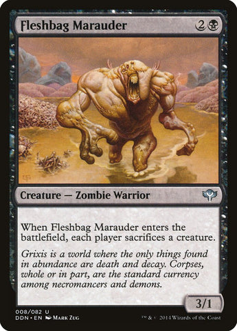 Fleshbag Marauder [Duel Decks: Speed vs. Cunning] Magic: The Gathering