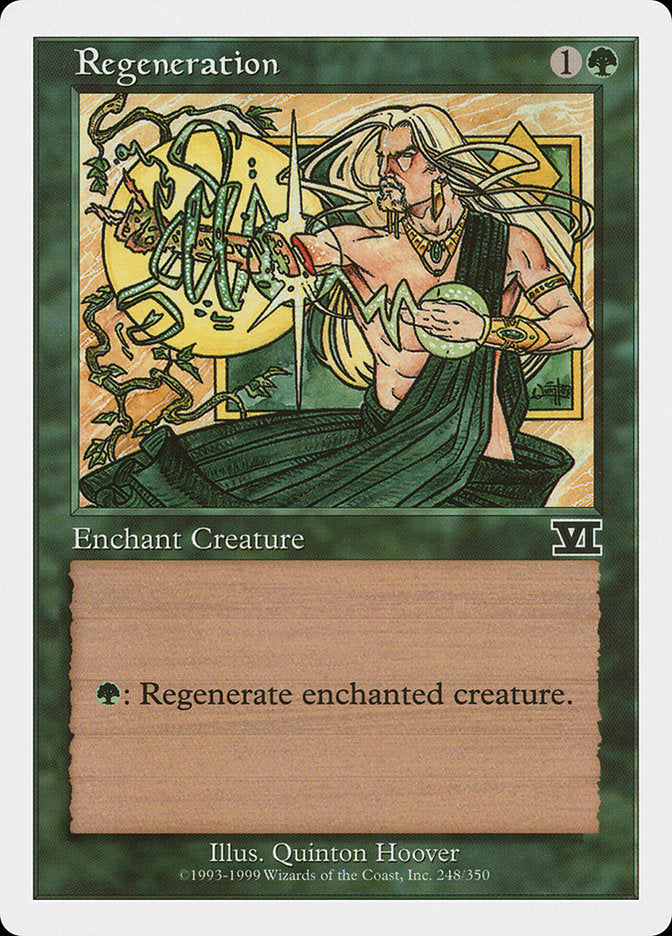 Regeneration [Classic Sixth Edition] Magic: The Gathering