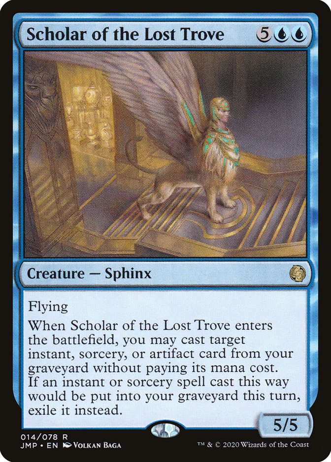 Scholar of the Lost Trove [Jumpstart] Magic: The Gathering