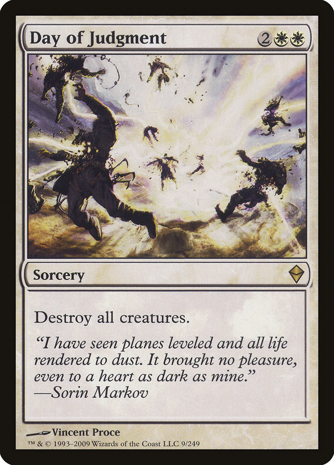 Day of Judgment [Zendikar] Magic: The Gathering