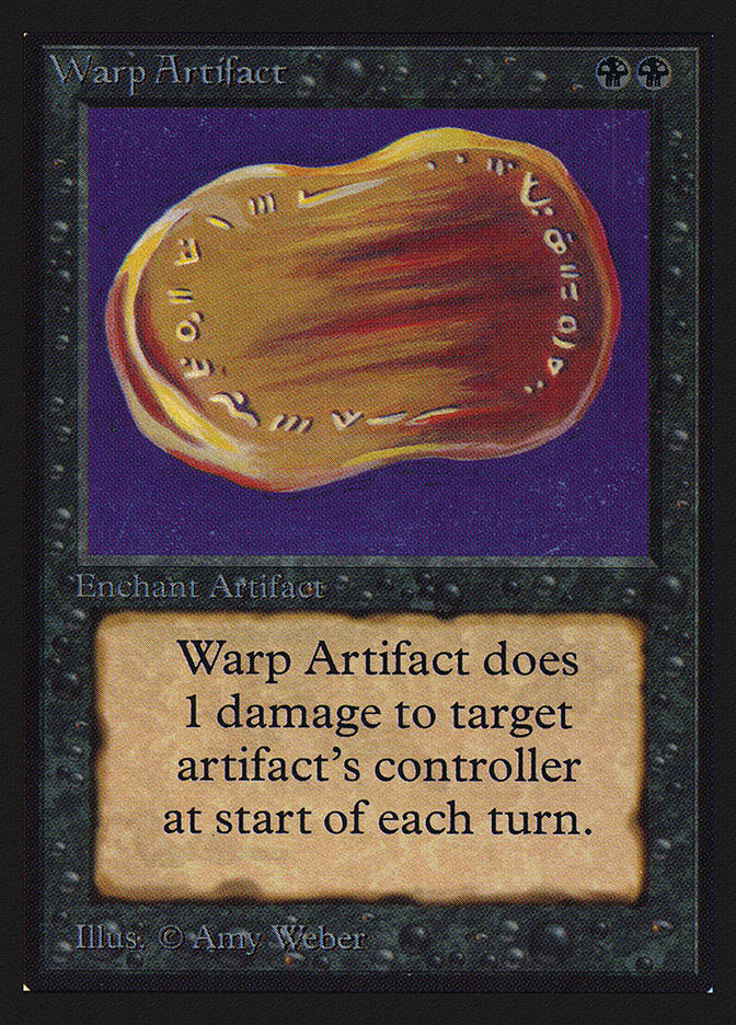 Warp Artifact [Collectors' Edition] Magic: The Gathering