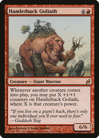 Hamletback Goliath [Lorwyn] Magic: The Gathering