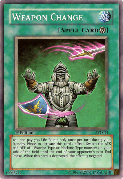 Weapon Change [AST-041] Common Yu-Gi-Oh!