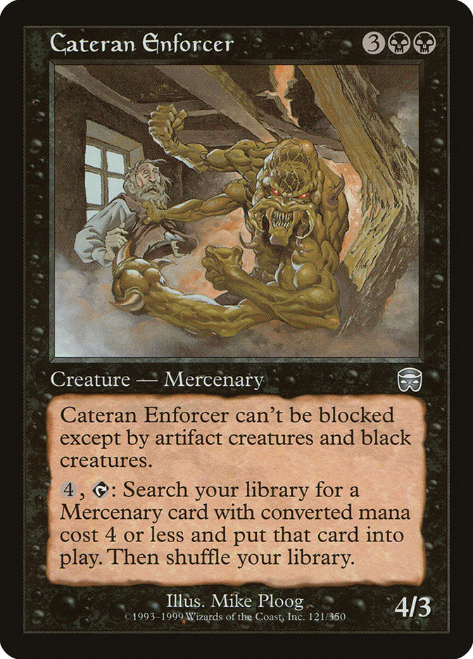 Cateran Enforcer [Mercadian Masques] Magic: The Gathering