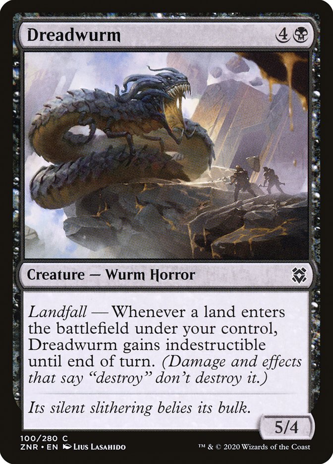 Dreadwurm [Zendikar Rising] Magic: The Gathering