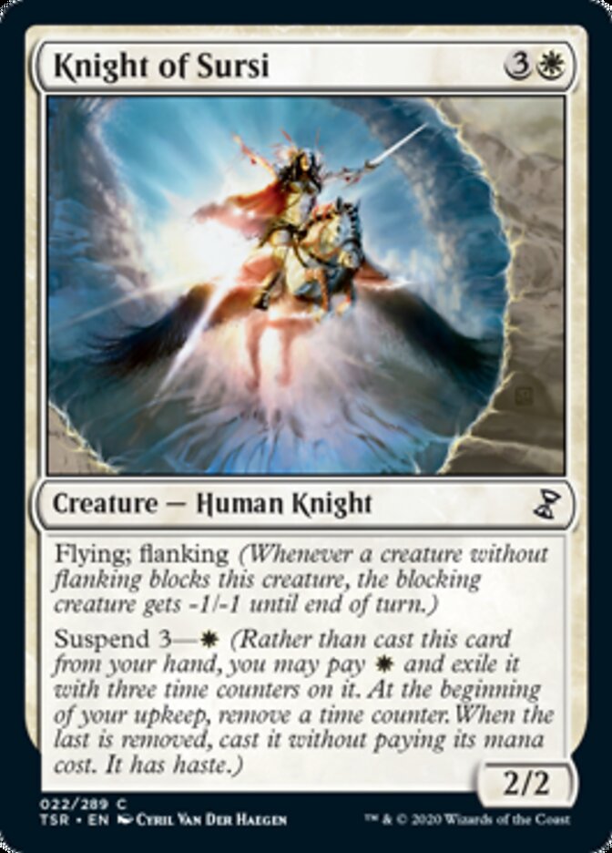 Knight of Sursi [Time Spiral Remastered] Magic: The Gathering
