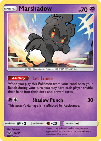 Marshadow (SM85) [Sun & Moon: Black Star Promos] Pokémon