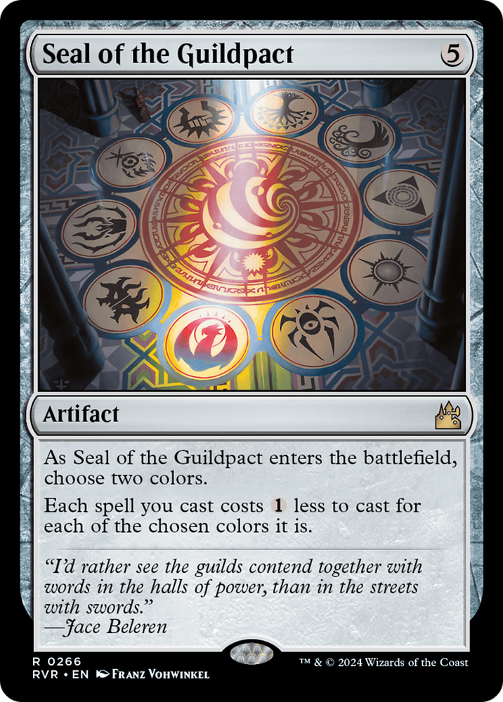 Seal of the Guildpact [Ravnica Remastered] Magic: The Gathering