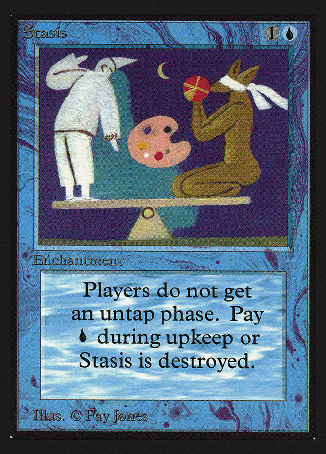 Stasis [International Collectors' Edition] Magic: The Gathering