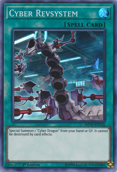 Cyber Revsystem [MP19-EN118] Super Rare Yu-Gi-Oh!