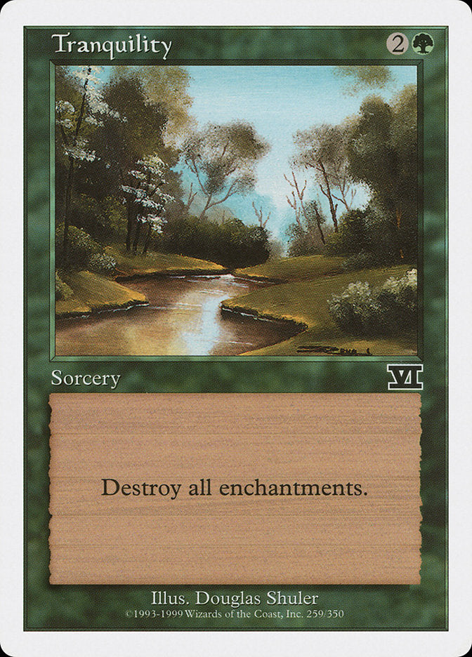 Tranquility [Classic Sixth Edition] Magic: The Gathering