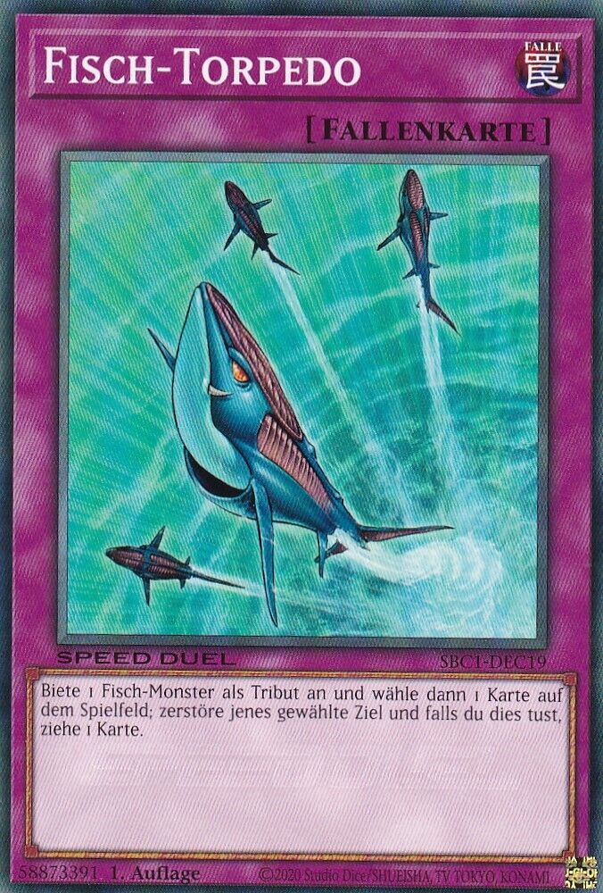 Fish Depth Charge [SBC1-ENC19] Common Yu-Gi-Oh!