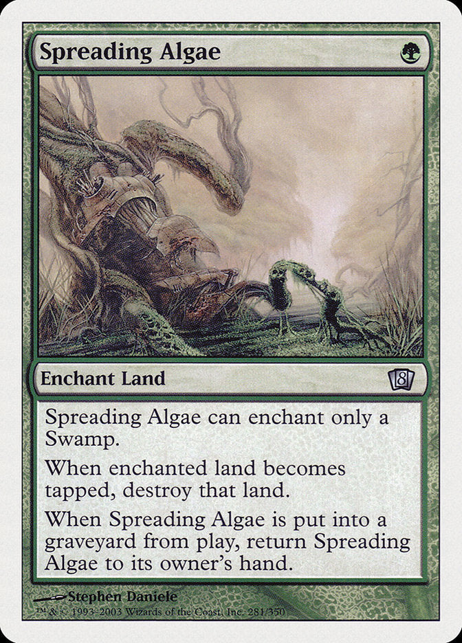 Spreading Algae [Eighth Edition] Magic: The Gathering