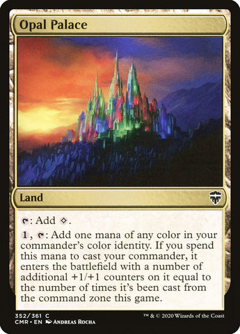 Opal Palace [Commander Legends] Magic: The Gathering