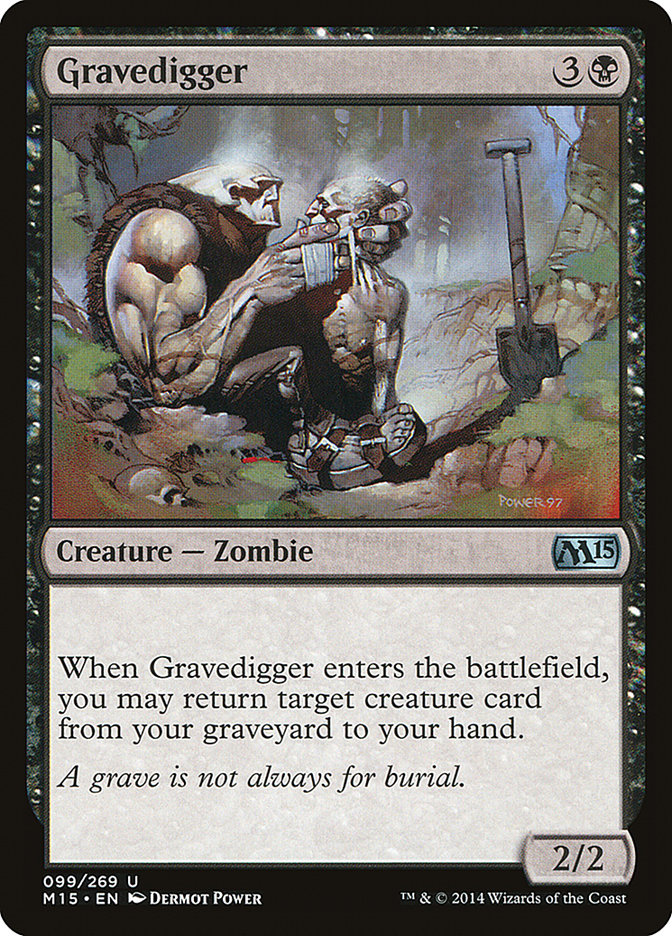 Gravedigger [Magic 2015] Magic: The Gathering