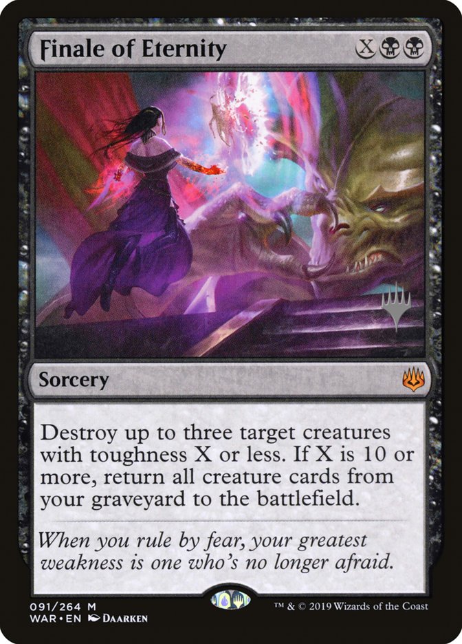 Finale of Eternity (Promo Pack) [War of the Spark Promos] Magic: The Gathering
