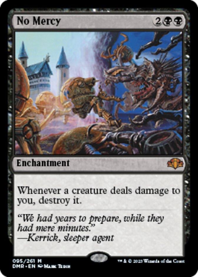 No Mercy [Dominaria Remastered] Magic: The Gathering