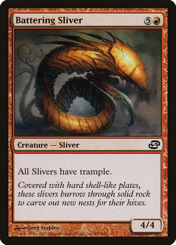Battering Sliver [Planar Chaos] Magic: The Gathering