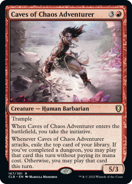 Caves of Chaos Adventurer [Commander Legends: Battle for Baldur's Gate] Magic: The Gathering
