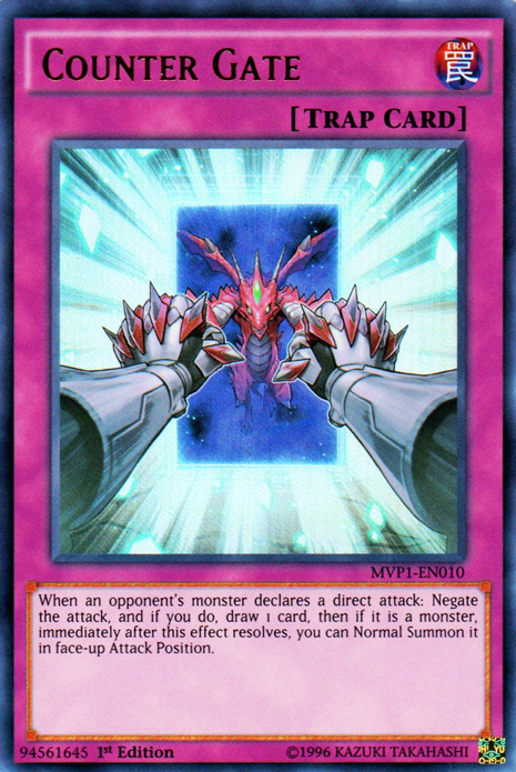 Counter Gate [MVP1-EN010] Ultra Rare Yu-Gi-Oh!